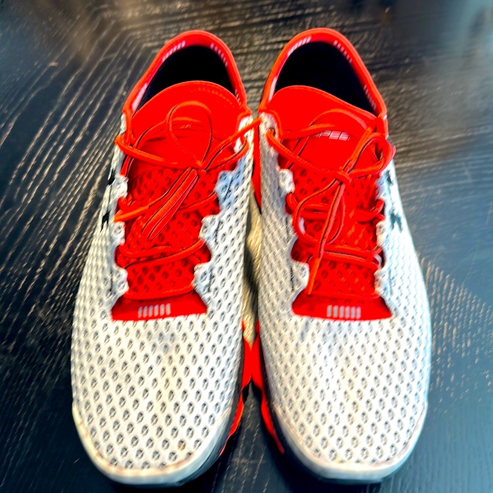 Under armour Ua Speed Form Gemini 2 Trainers Men Trainers White/Orange SIze 12